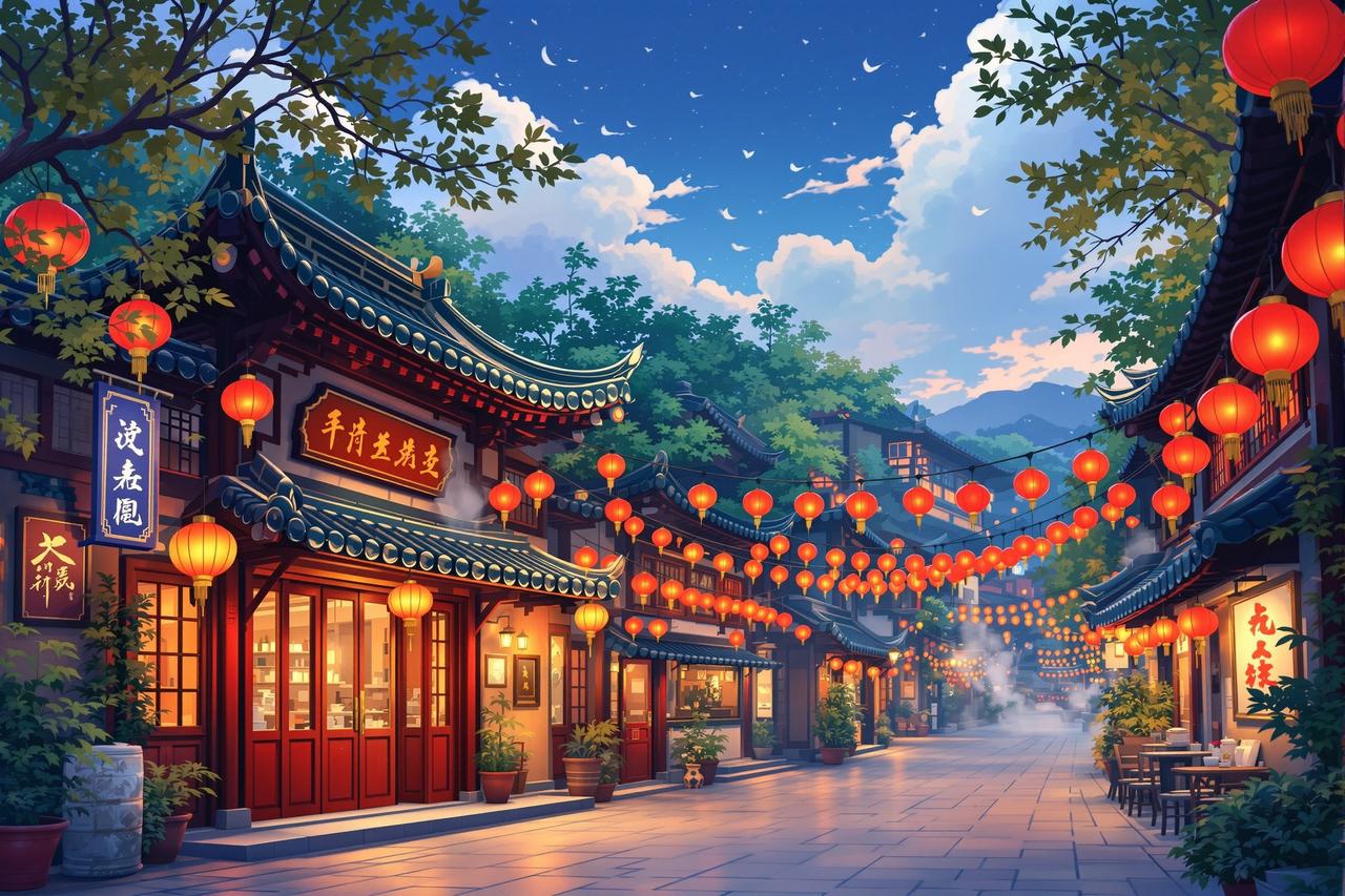 搜短剧 - 首页成功案例 - 成都宽窄巷子《烟火锦城》品牌联名